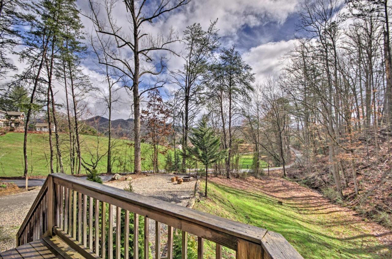Bryson City Vacation Rental With Hot Tub And Fire Pit! Dış mekan fotoğraf