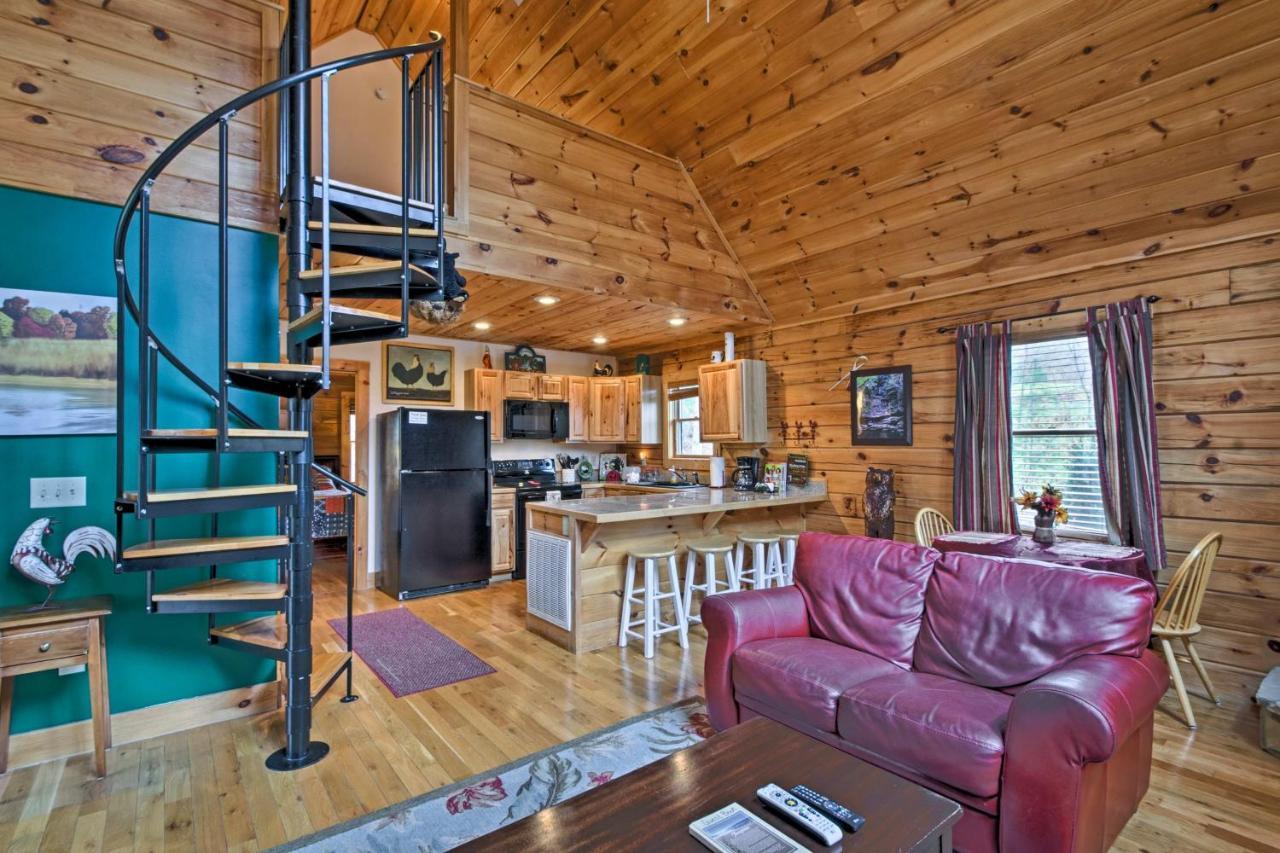 Bryson City Vacation Rental With Hot Tub And Fire Pit! Dış mekan fotoğraf