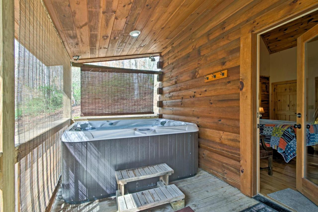 Bryson City Vacation Rental With Hot Tub And Fire Pit! Dış mekan fotoğraf
