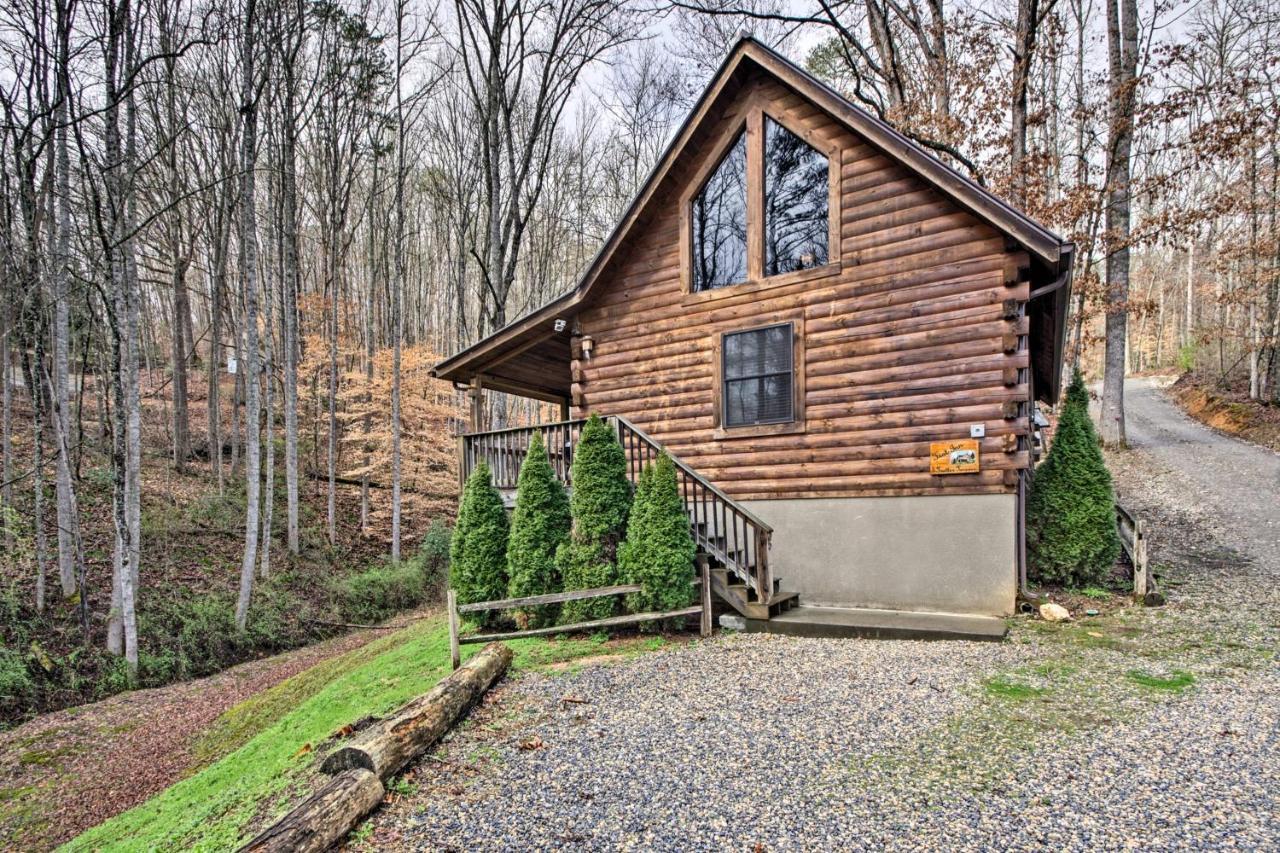 Bryson City Vacation Rental With Hot Tub And Fire Pit! Dış mekan fotoğraf