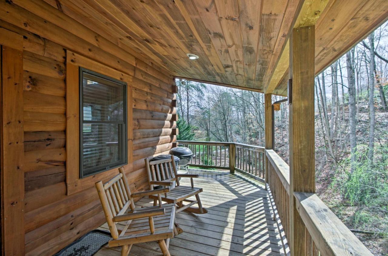 Bryson City Vacation Rental With Hot Tub And Fire Pit! Dış mekan fotoğraf