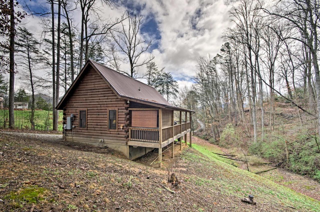 Bryson City Vacation Rental With Hot Tub And Fire Pit! Dış mekan fotoğraf