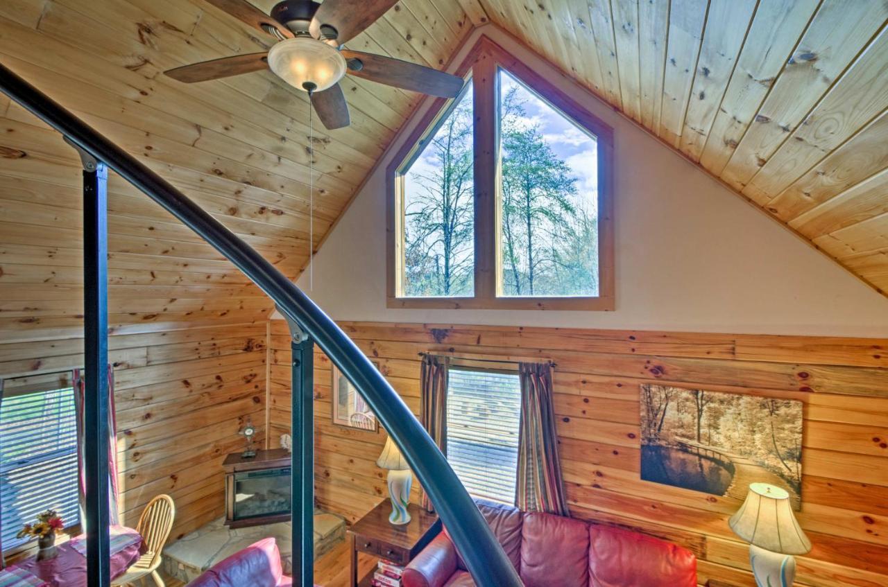 Bryson City Vacation Rental With Hot Tub And Fire Pit! Dış mekan fotoğraf