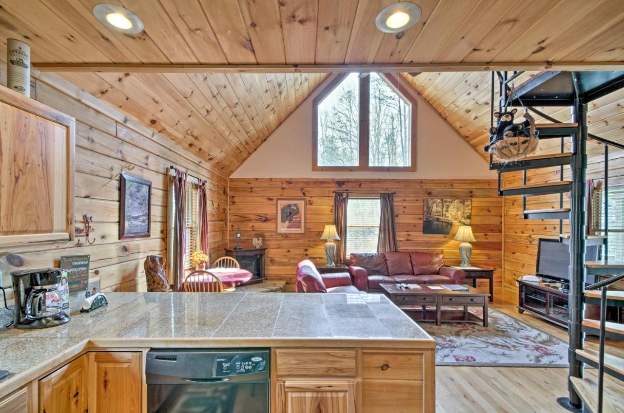 Bryson City Vacation Rental With Hot Tub And Fire Pit! Dış mekan fotoğraf